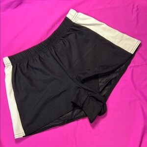 Side Stripe Spandex Dance Boxer Shorts M/C 8-10 NWOT